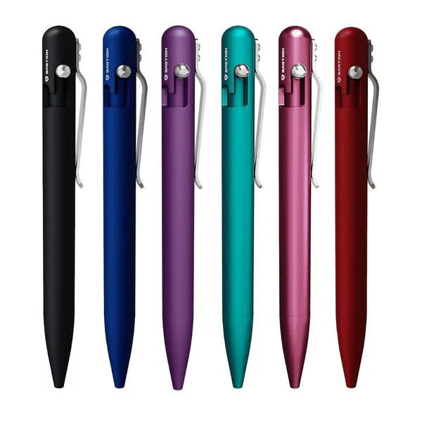Bastion aluminum bolt action pen for journaling and mindful writing practice