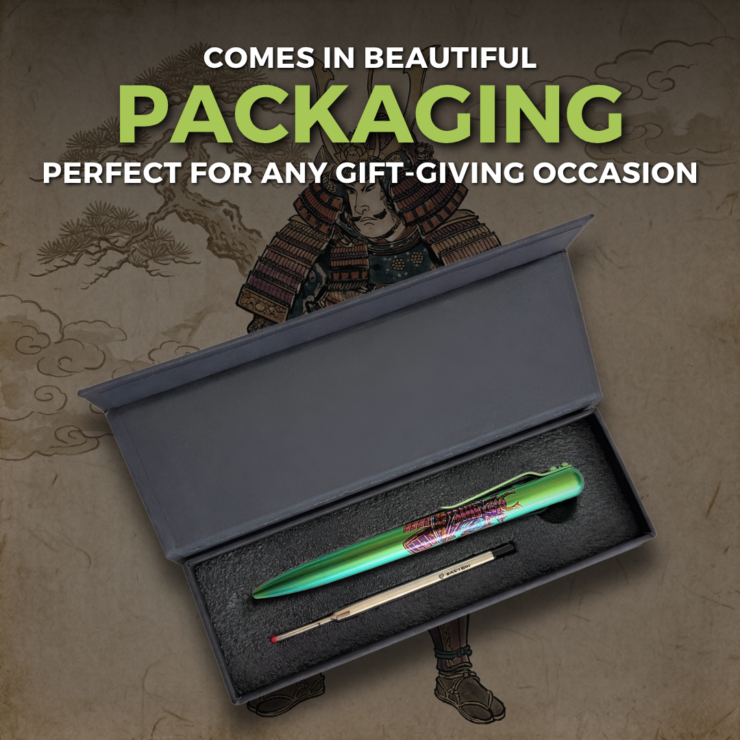 KATANA - TITANIUM - BASTION® BOLT ACTION PEN (PRE-ORDER)