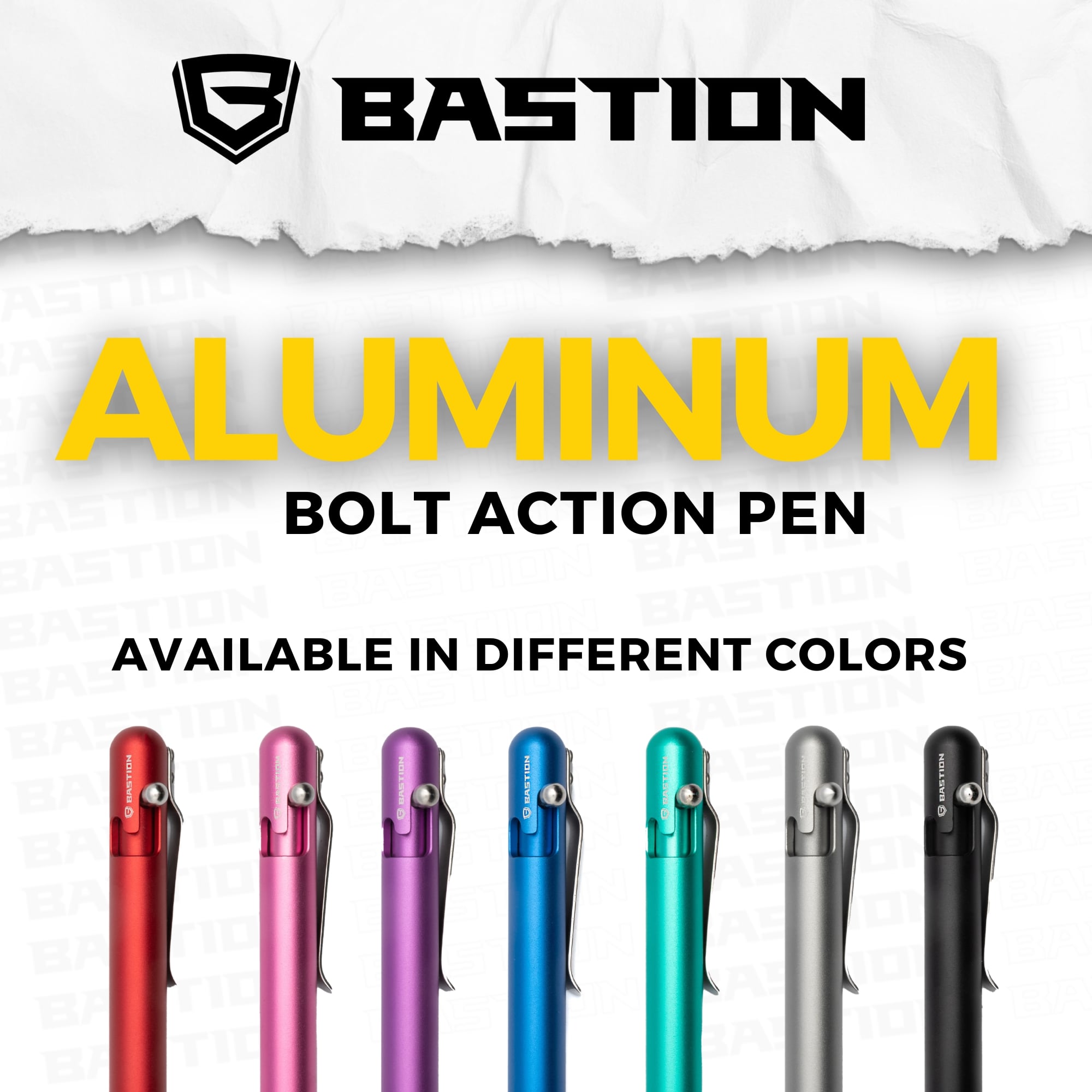 62% OFF-SALE-Aluminum - Bolt Action Pen by Bastion®