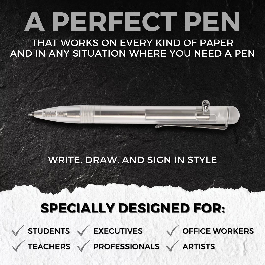 TRANSLUCENT ACRYLIC - BASTION® BOLT ACTION PEN