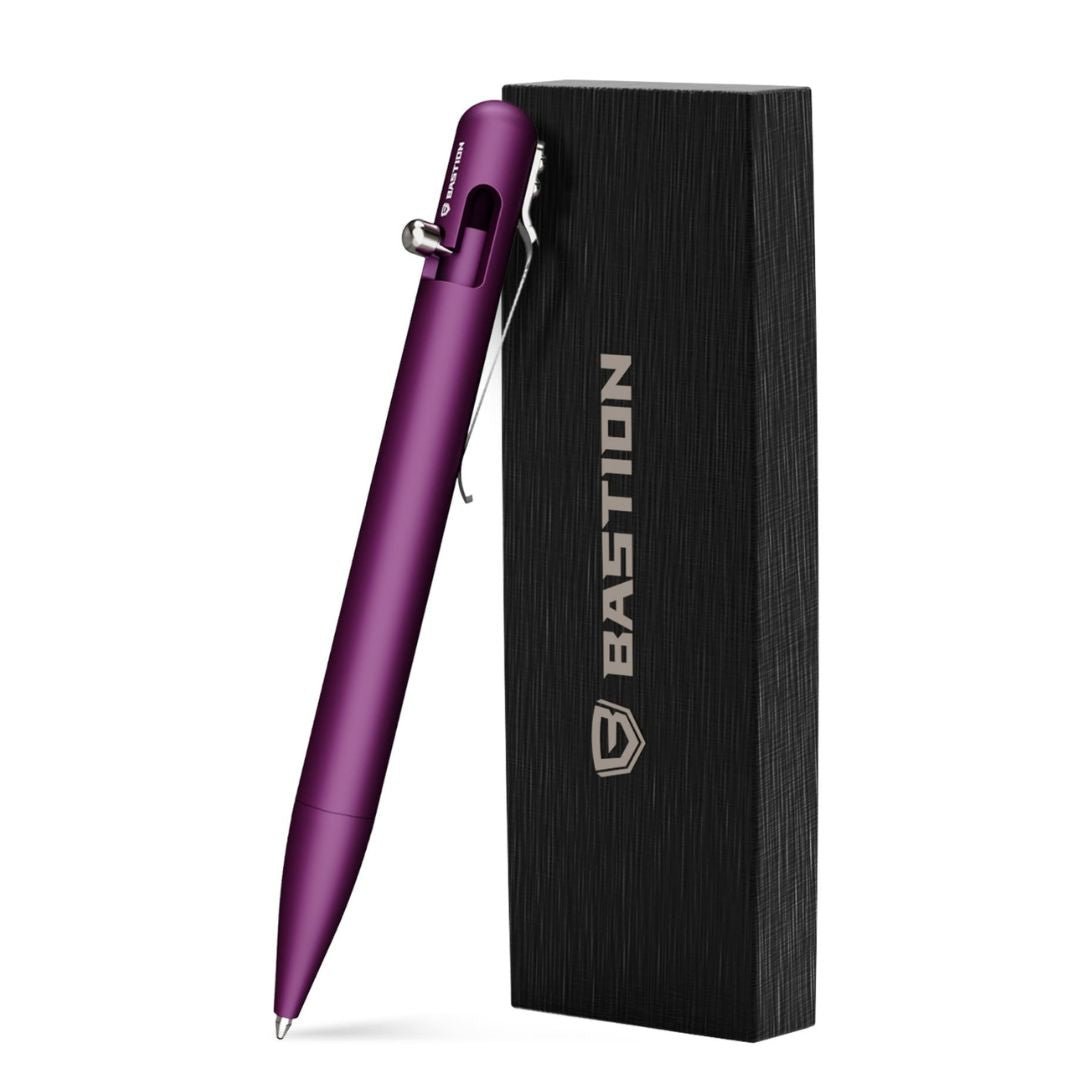 purple pen aluminum set