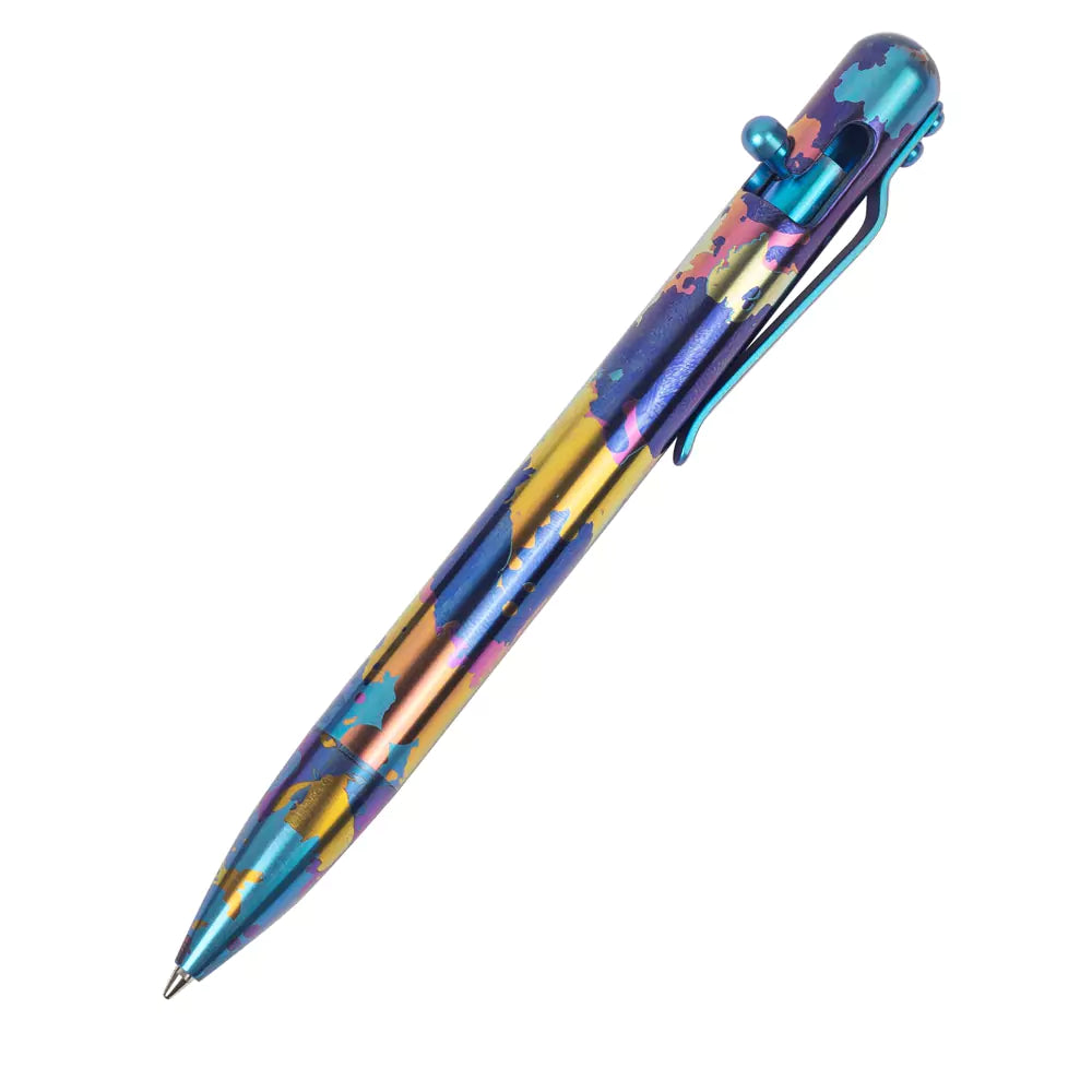Showcasing of BLAZE - TITANIUM - BASTION® BOLT ACTION PEN