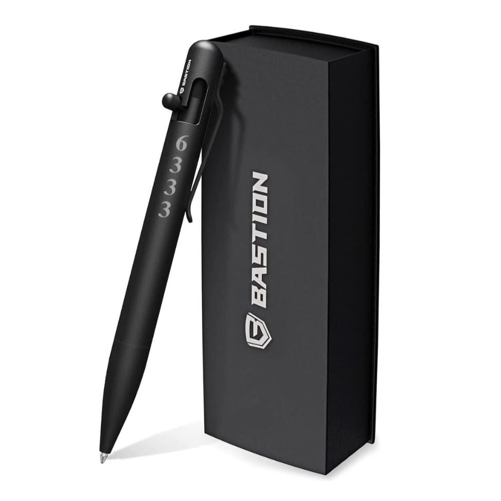 ABUNDANCE CODE PEN - CHOOSE MATERIAL AND COLOR - Bolt Action Pen by Bastion® - Bastion Bolt Action Pen