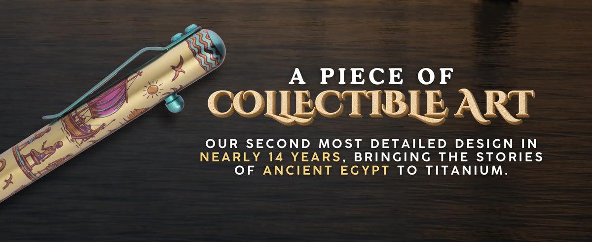 Lifetime durability. Refillable convenience. Swap the refill, keep the pen.