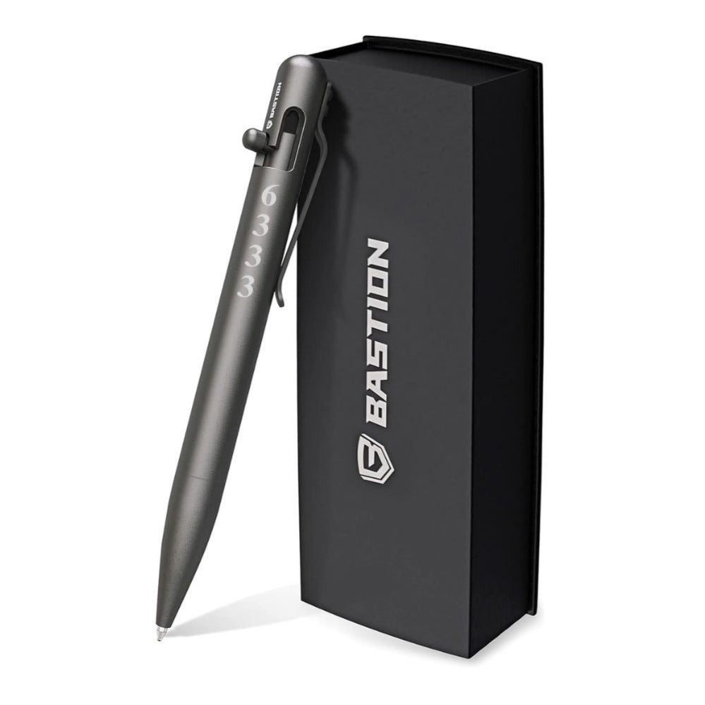 ABUNDANCE CODE PEN - CHOOSE MATERIAL AND COLOR - Bolt Action Pen by Bastion® - Bastion Bolt Action Pen