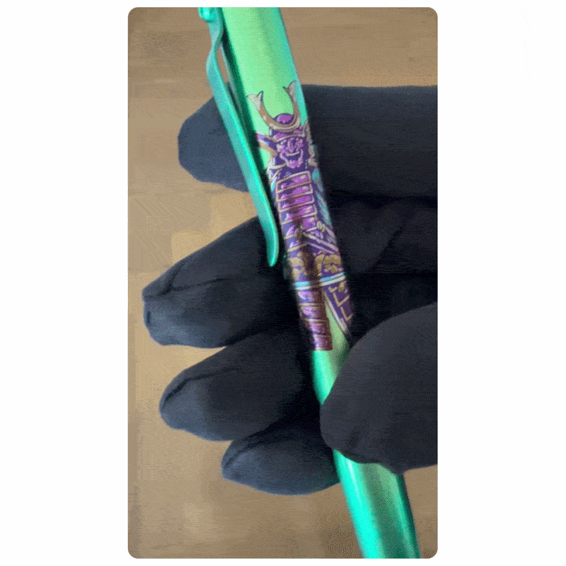 KATANA - TITANIUM - BASTION® BOLT ACTION PEN (PRE-ORDER)