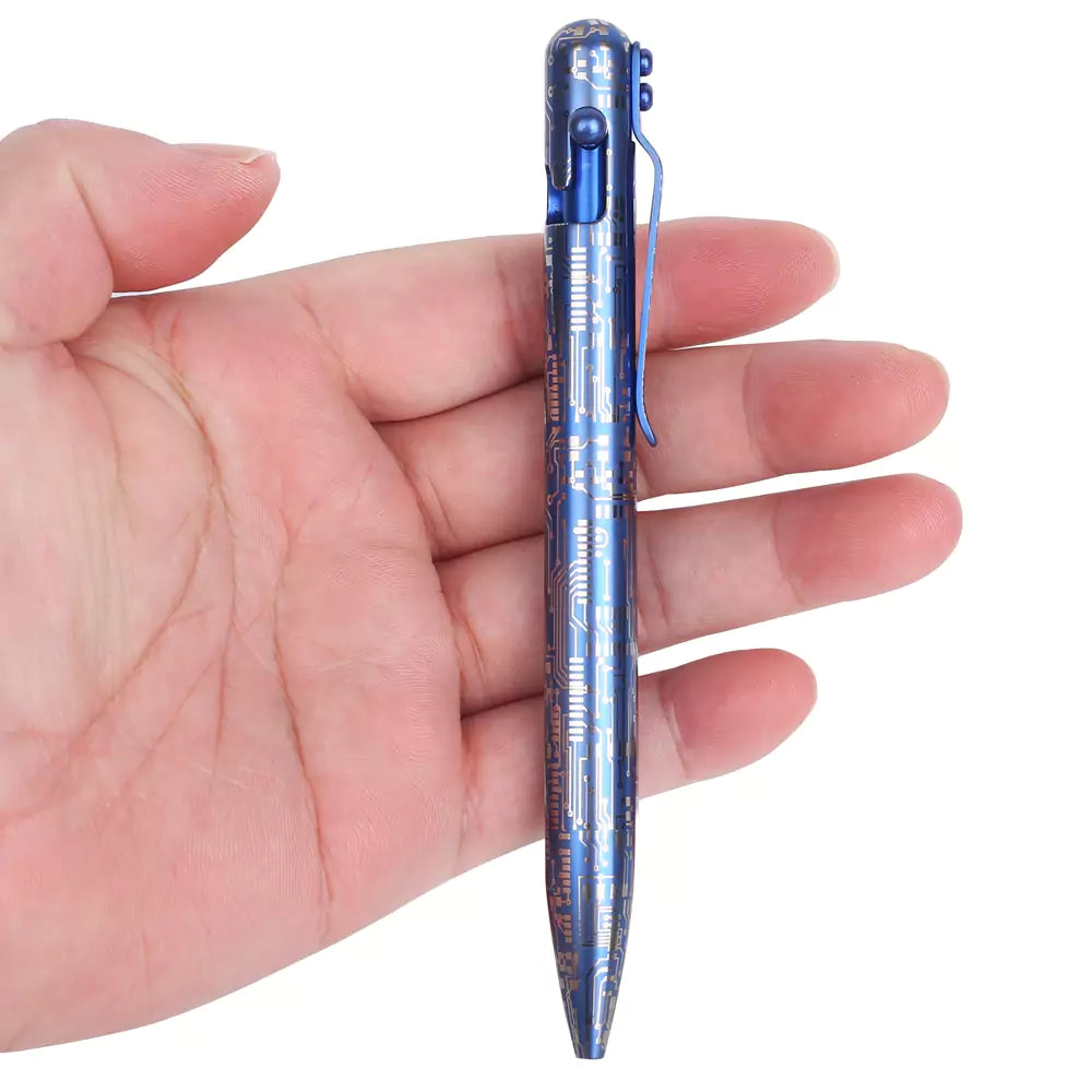 NEXUS PEN - TITANIUM - BOLT ACTION PEN