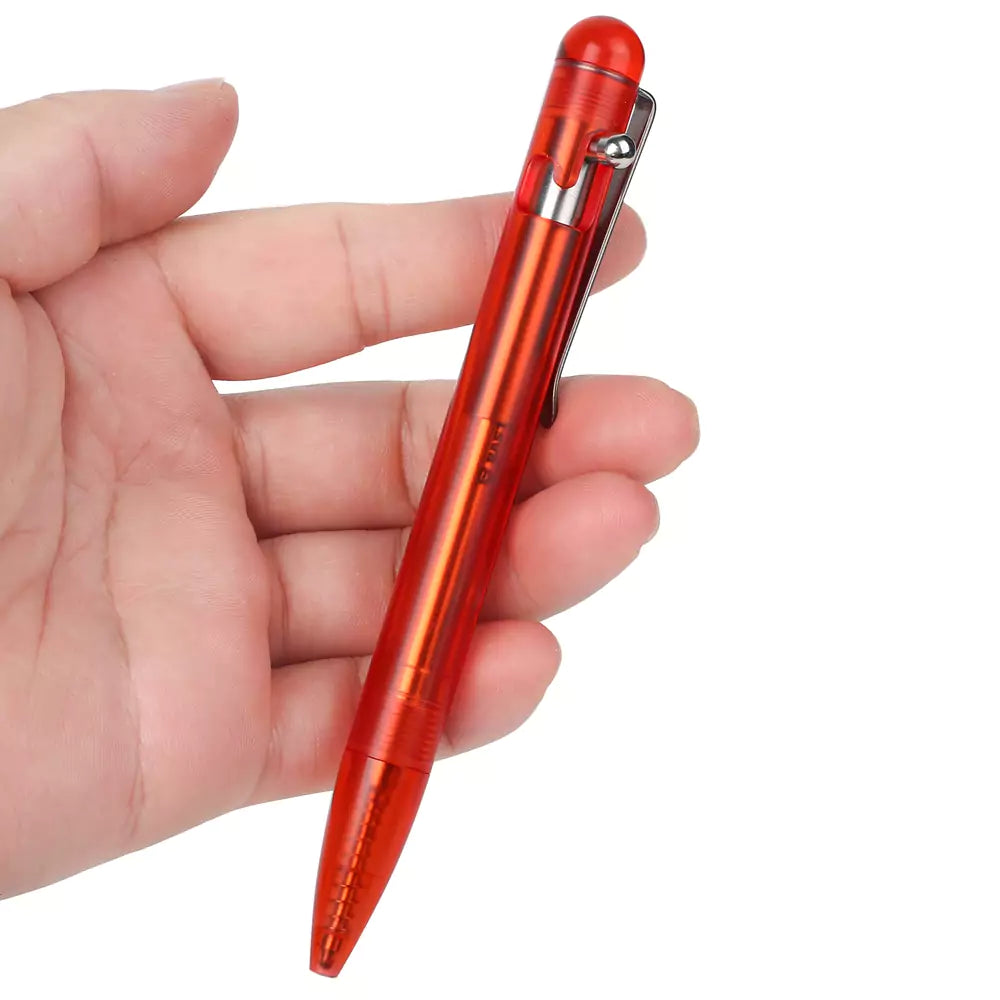 RED ACRYLIC - BASTION® BOLT ACTION PEN