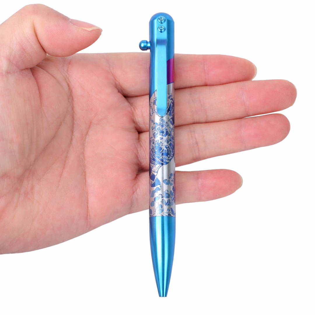 NAMI - TITANIUM - BASTION® BOLT ACTION PEN (PRE-ORDER)