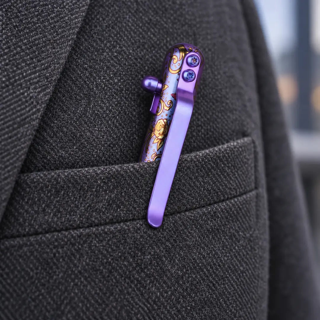 THE CATACOMBS - TITANIUM - BASTION® BOLT ACTION PEN (PRE-ORDER)