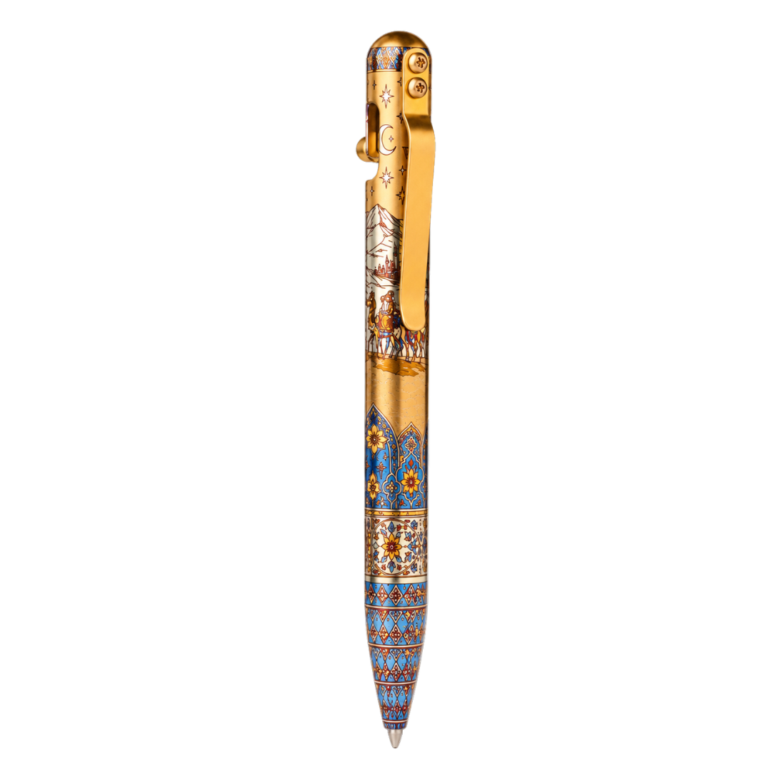 THE DESERT ODYSSEY - TITANIUM - BASTION® BOLT ACTION PEN (PRE-ORDER)