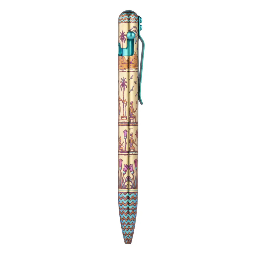 THE NILE CHRONICLE - TITANIUM - BASTION® BOLT ACTION PEN (PRE-ORDER)