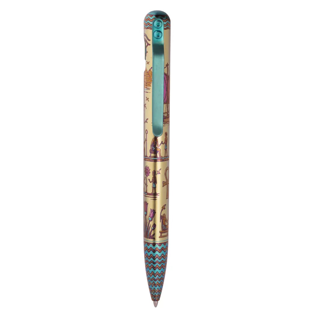 THE NILE CHRONICLE - TITANIUM - BASTION® BOLT ACTION PEN (PRE-ORDER)
