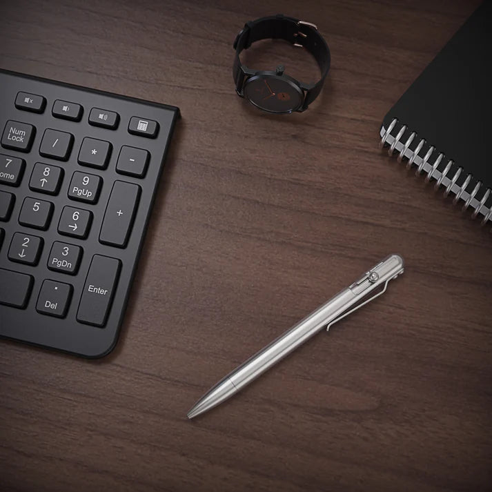 Titanium Pen - SLIM Bolt Action Pen by Bastion® - Bastion Bolt Action Pen