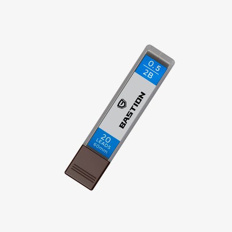 SCHMIDT LEAD CONVERTER AND 20 LEAD SET - CHOOSE SIZE by BASTION® - Bastion Bolt Action Pen