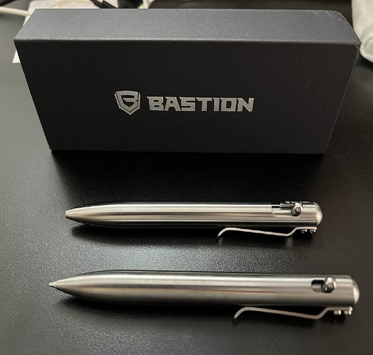 bolt action pen titanium