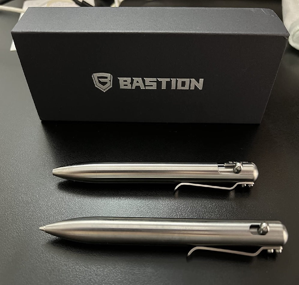bolt action pen titanium