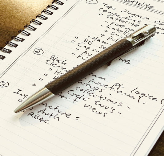 carbon fiber bolt action pen