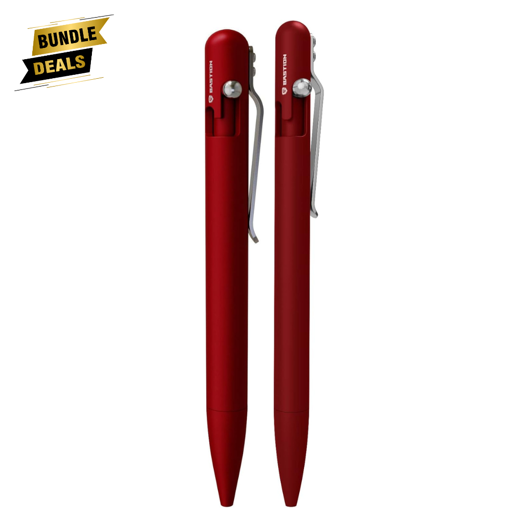 red pens aluminum duo