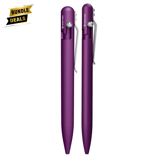 PURPLE ALUMINUM SLEEK DUO