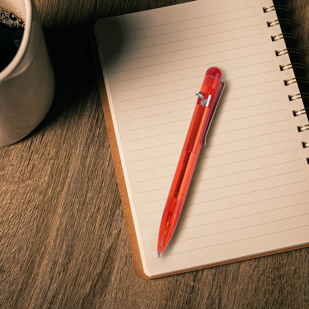 RED ACRYLIC - BASTION® BOLT ACTION PEN