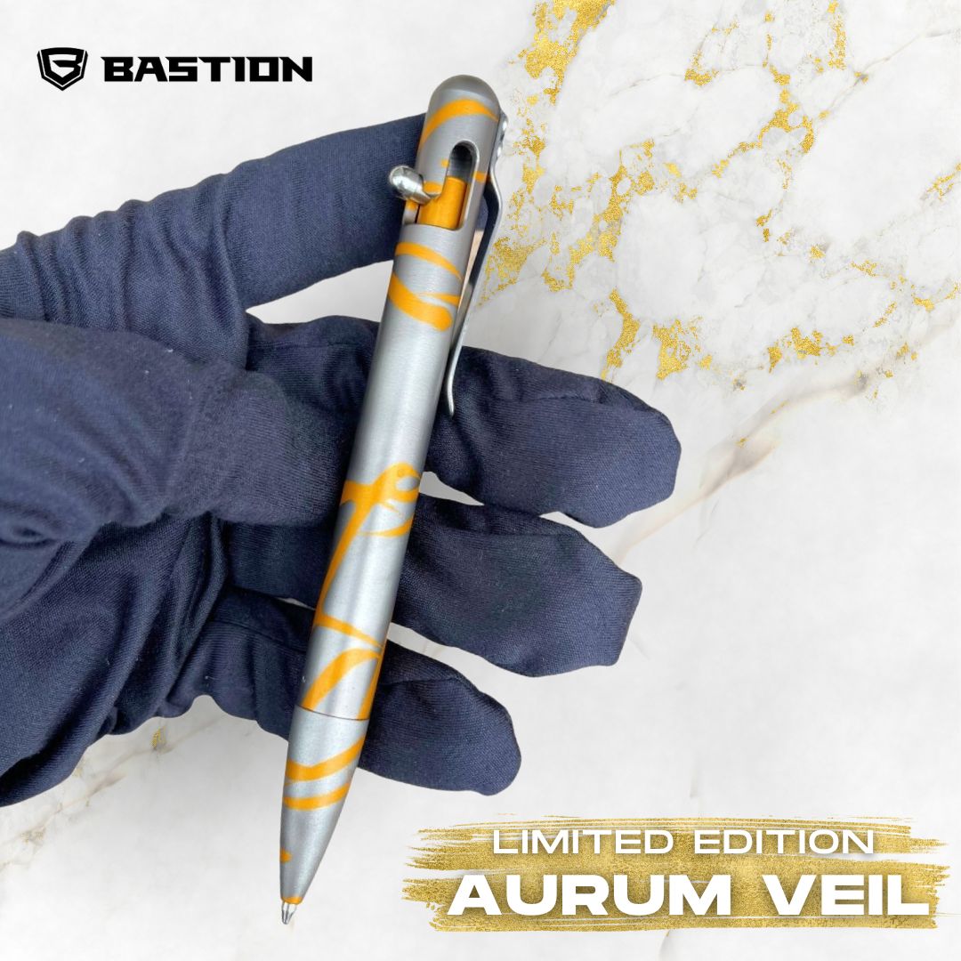 AURUM VEIL - ALUMINUM BASTION® BOLT ACTION PEN