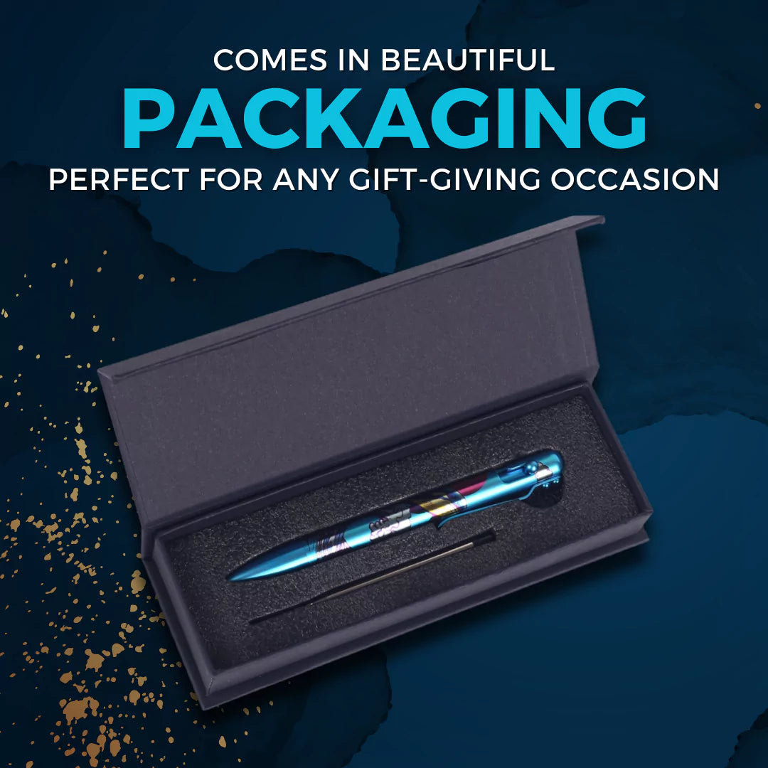 UMIKAZE - TITANIUM - BASTION® BOLT ACTION PEN