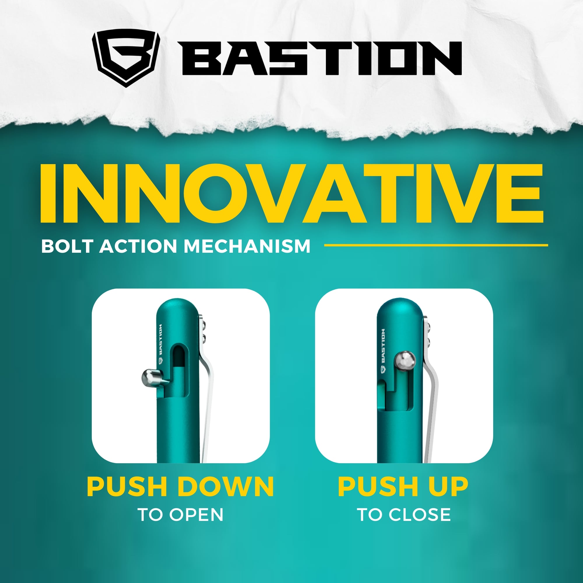 Aluminum - Bolt Action Pen by Bastion®