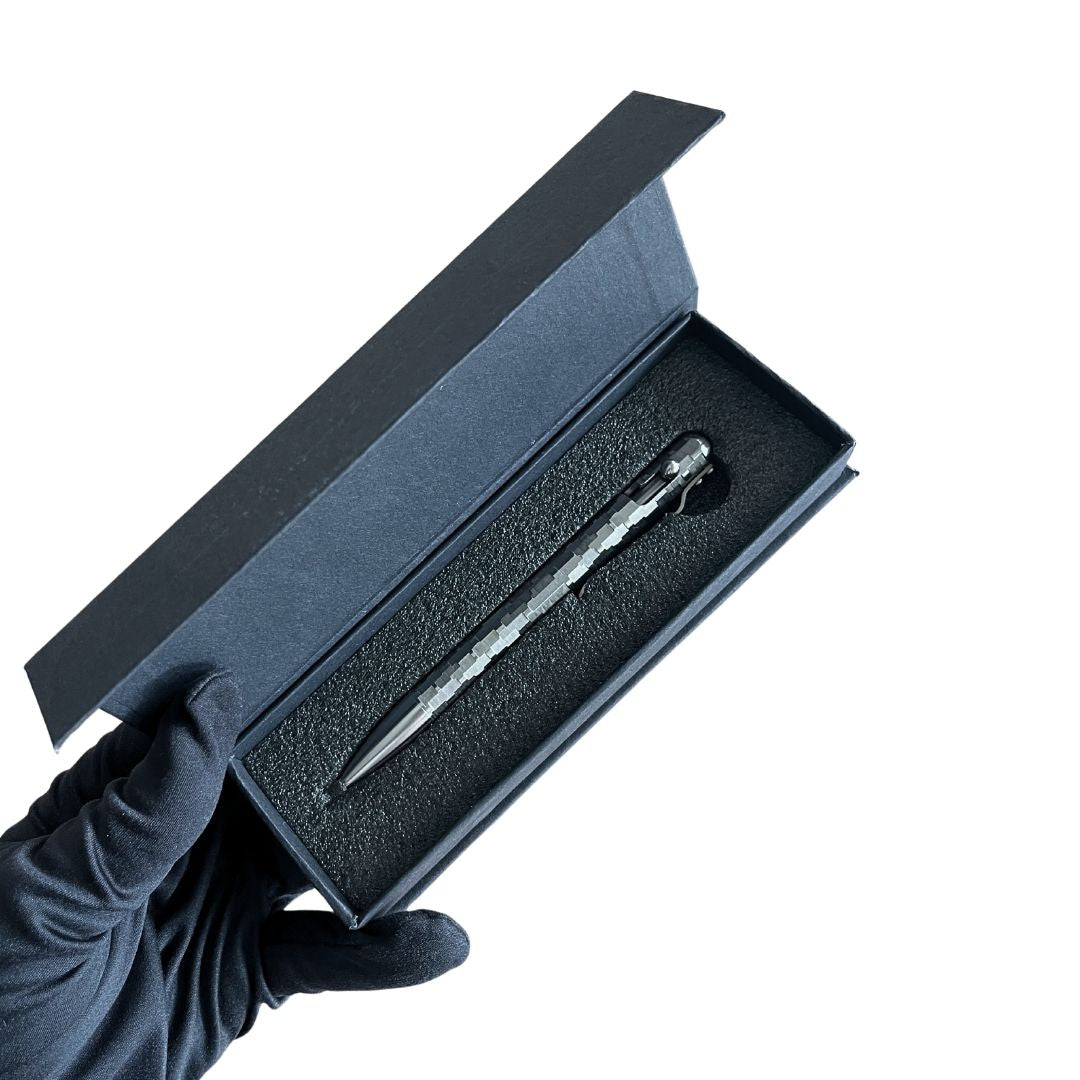 COMET - TITANIUM - BASTION® BOLT ACTION PEN- PRE-ORDER, SHIPPING END OF JUNE - Bastion Bolt Action Pen