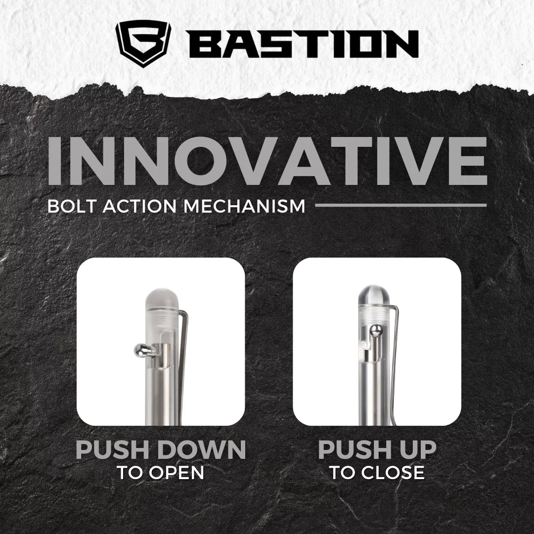 TRANSLUCENT ACRYLIC - BASTION® BOLT ACTION PEN