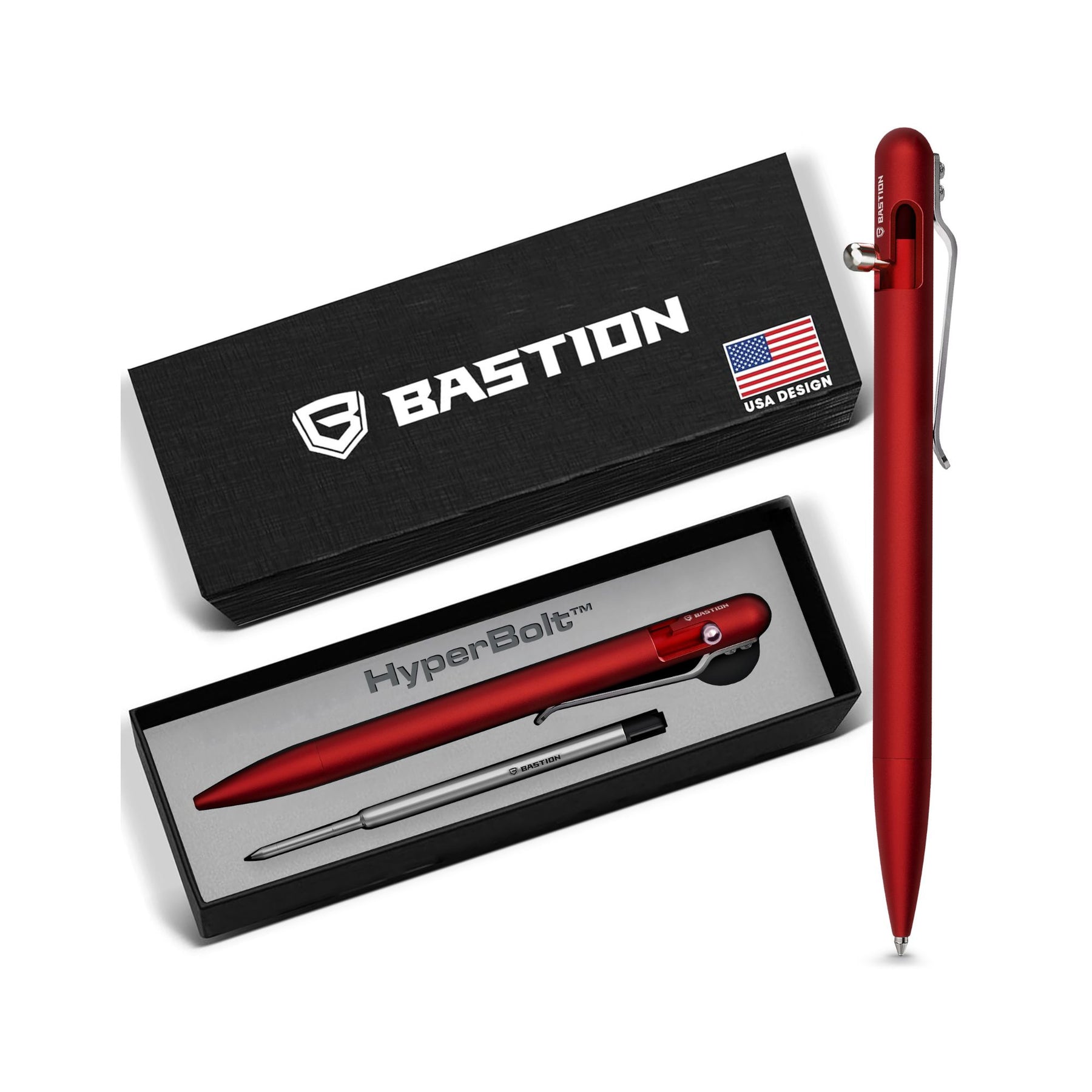 Aluminum - Slim Bolt Action Pen by Bastion®