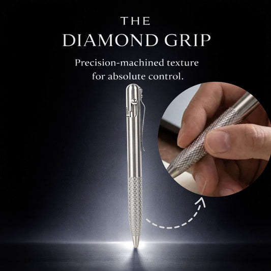 MONARCH - DIAMOND GRIP  - BASTION® BOLT ACTION PEN (PRE-ORDER)