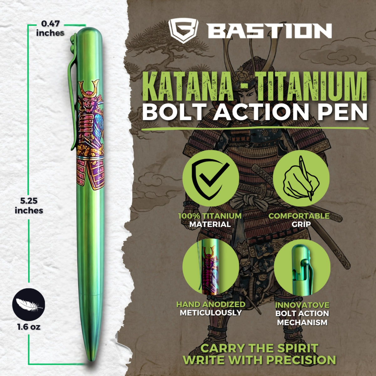 Katana pen titanium