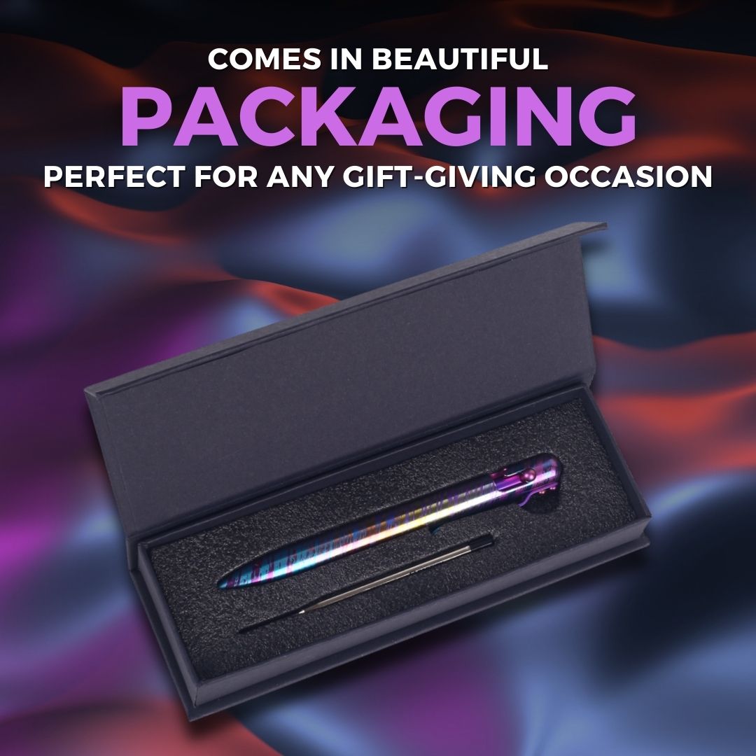 CHROMA - TITANIUM - BASTION® BOLT ACTION PEN