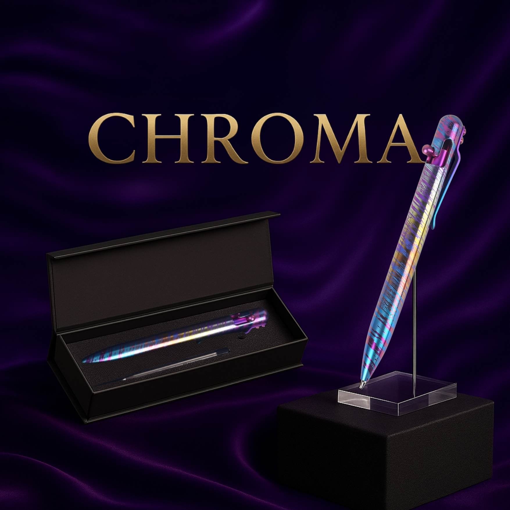 CHROMA - TITANIUM - BASTION® BOLT ACTION PEN