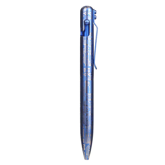 Showcasing of NEXUS - TITANIUM - BOLT ACTION PEN