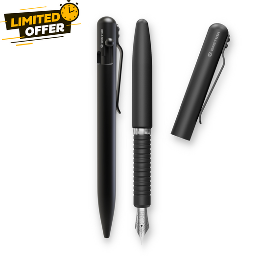 PEN-TASTIC DUO - BLACK STAINLESS STEEL