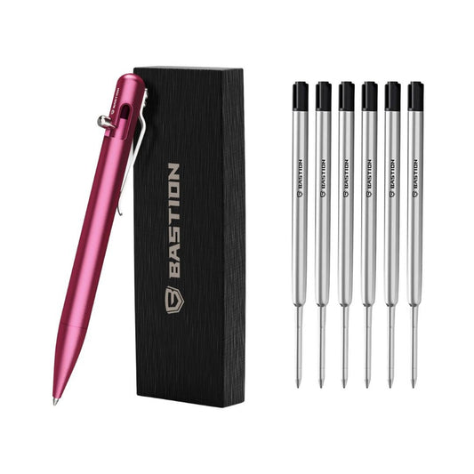 PINK ALUMINUM SET - Bastion Bolt Action Pen