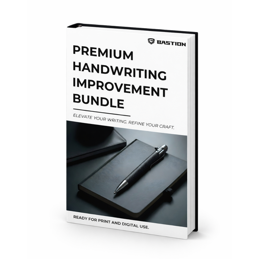 PREMIUM HANDWRITING IMPROVEMENT BUNDLE WORKBOOK by BASTION®