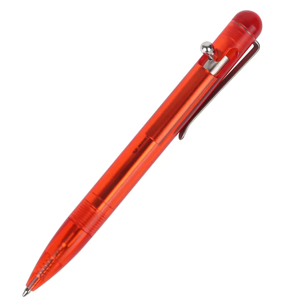 RED ACRYLIC - BASTION® BOLT ACTION PEN
