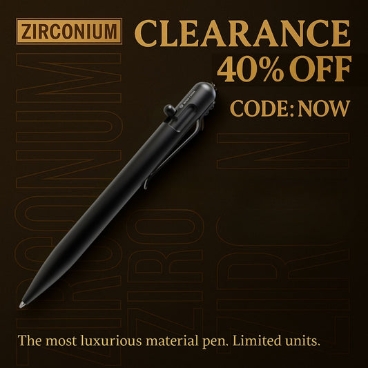 Zirconium - Bolt Action Pen by Bastion®