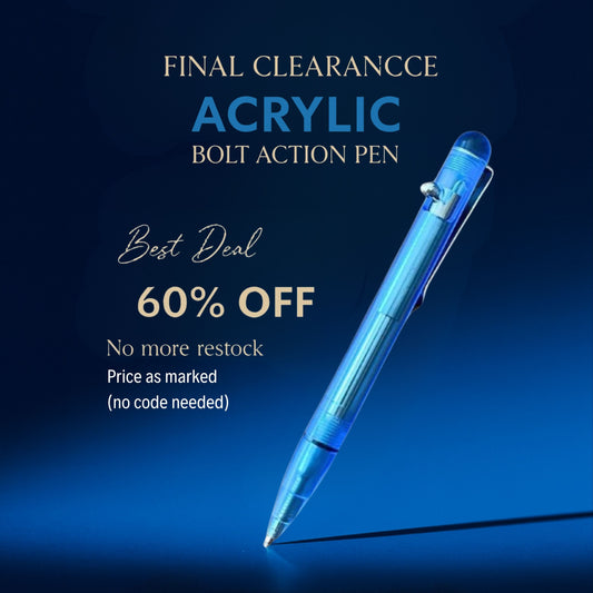 ACRYLIC - BASTION® BOLT ACTION PEN