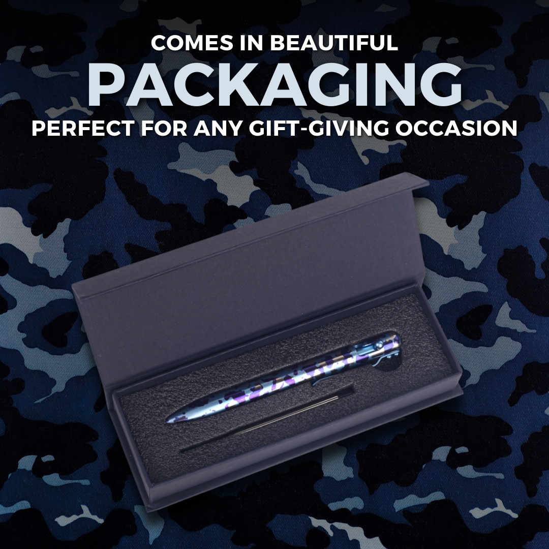 ROYAL CAMO - TITANIUM - BASTION® BOLT ACTION PEN (PRE-ORDER)