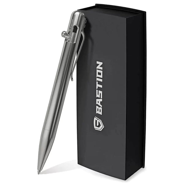 Stainless Steel - Bolt Action Pen by Bastion®
