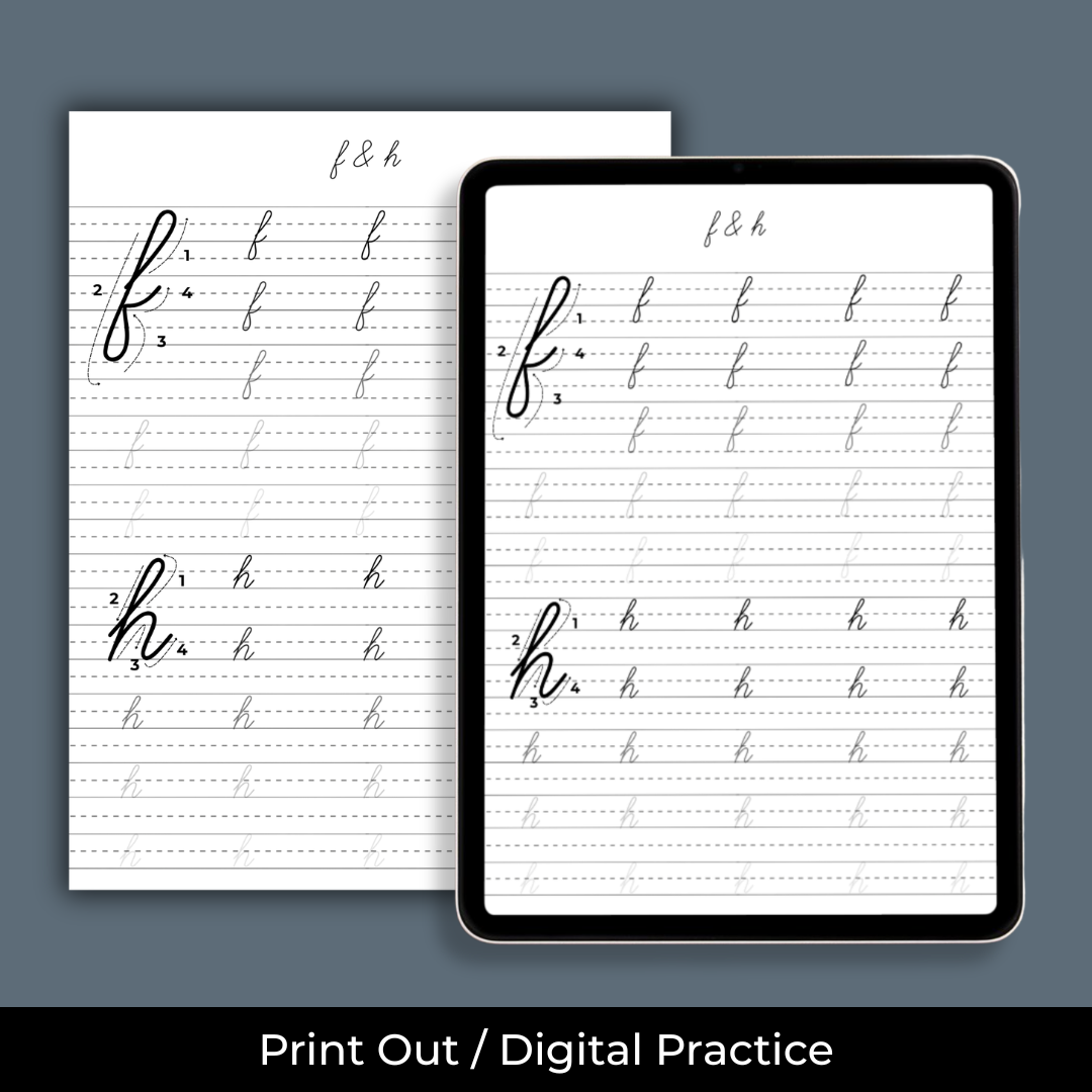 PREMIUM HANDWRITING IMPROVEMENT BUNDLE E-WORKBOOK by BASTION®