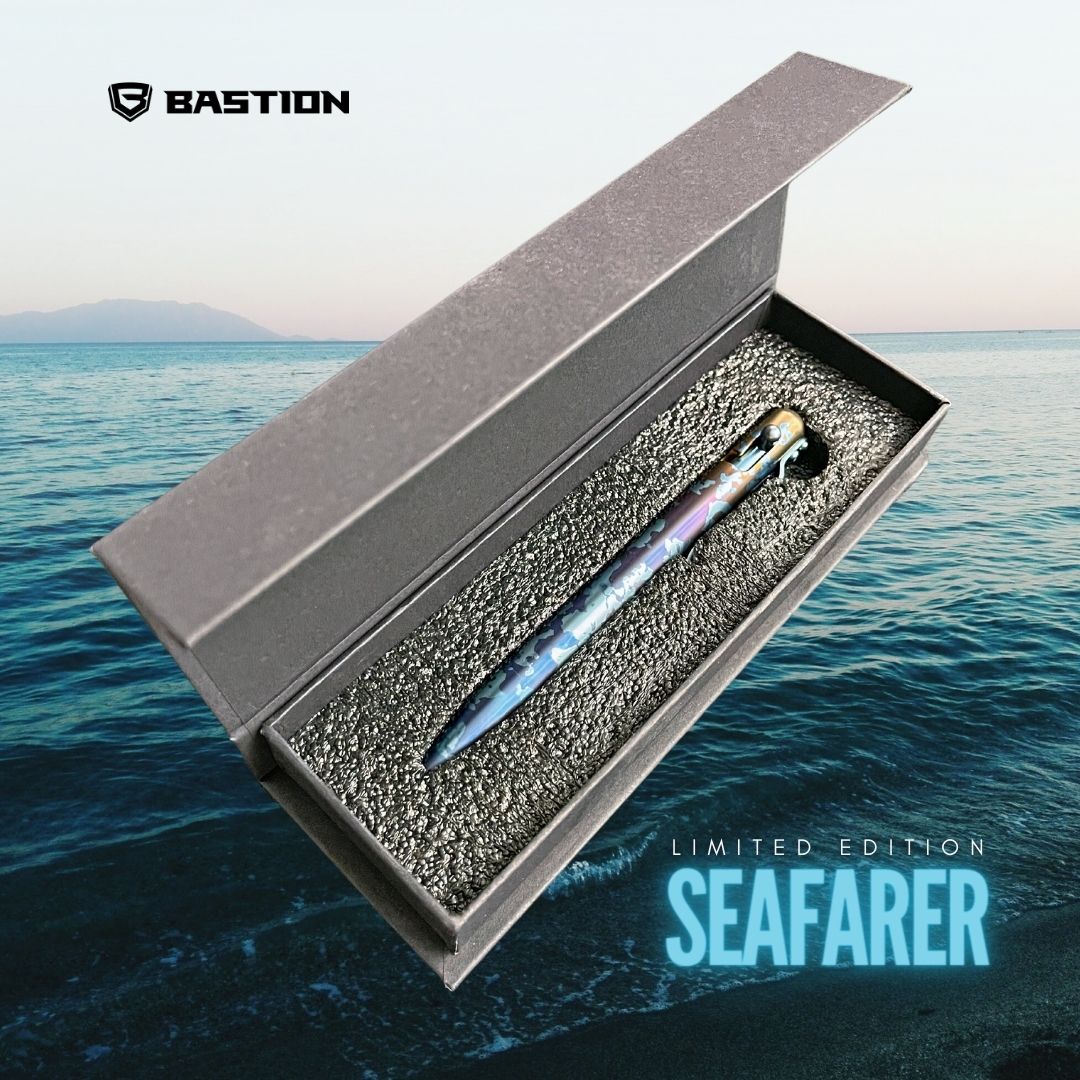 SEAFARER- TITANIUM - BASTION® BOLT ACTION PEN