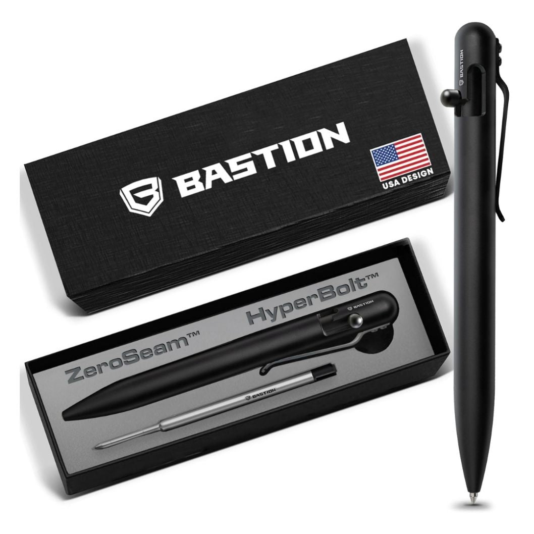 Silver_Stainless_Steel_-_Bolt_Action_Pen_best EDC pen