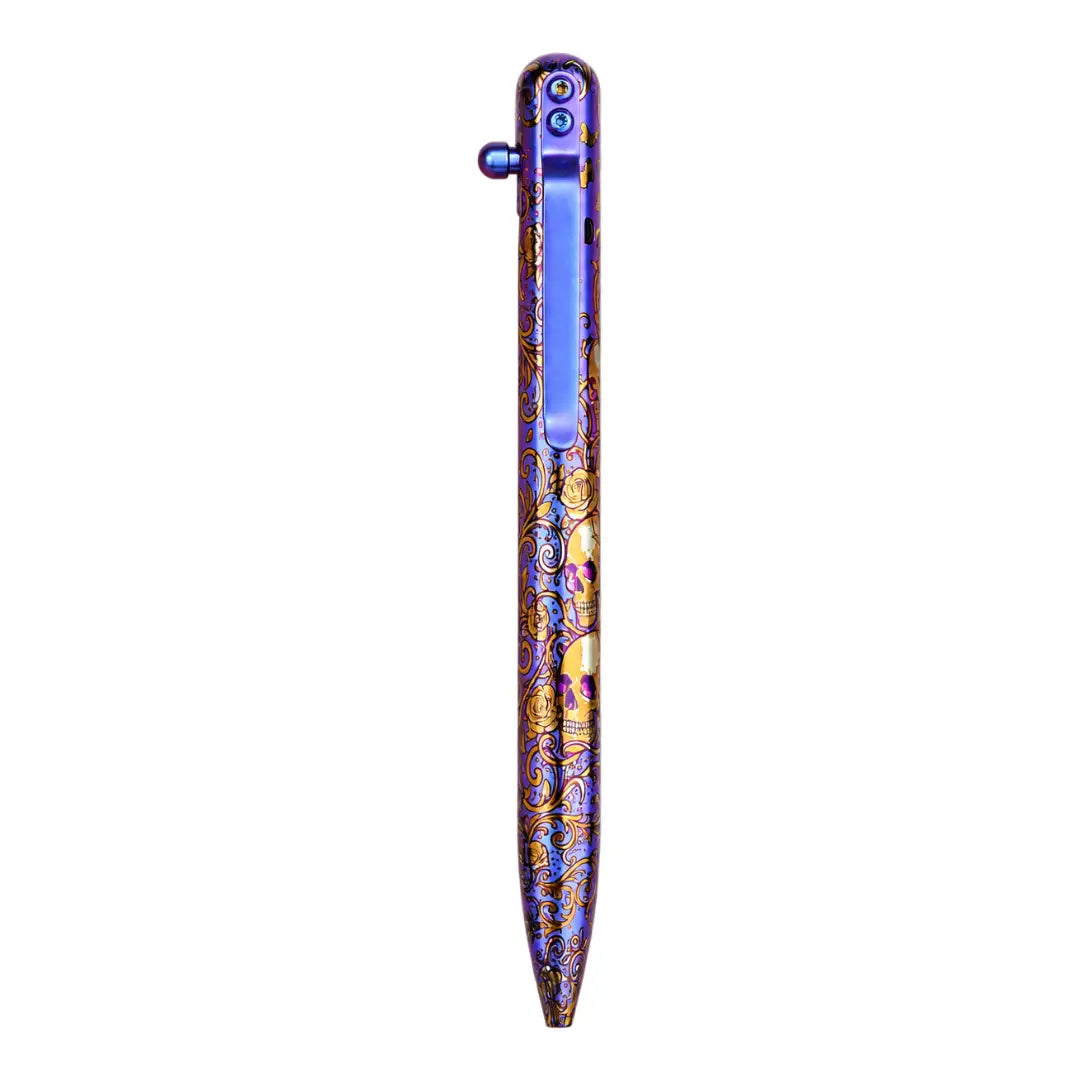 THE CATACOMBS - TITANIUM - BASTION® BOLT ACTION PEN (PRE-ORDER)