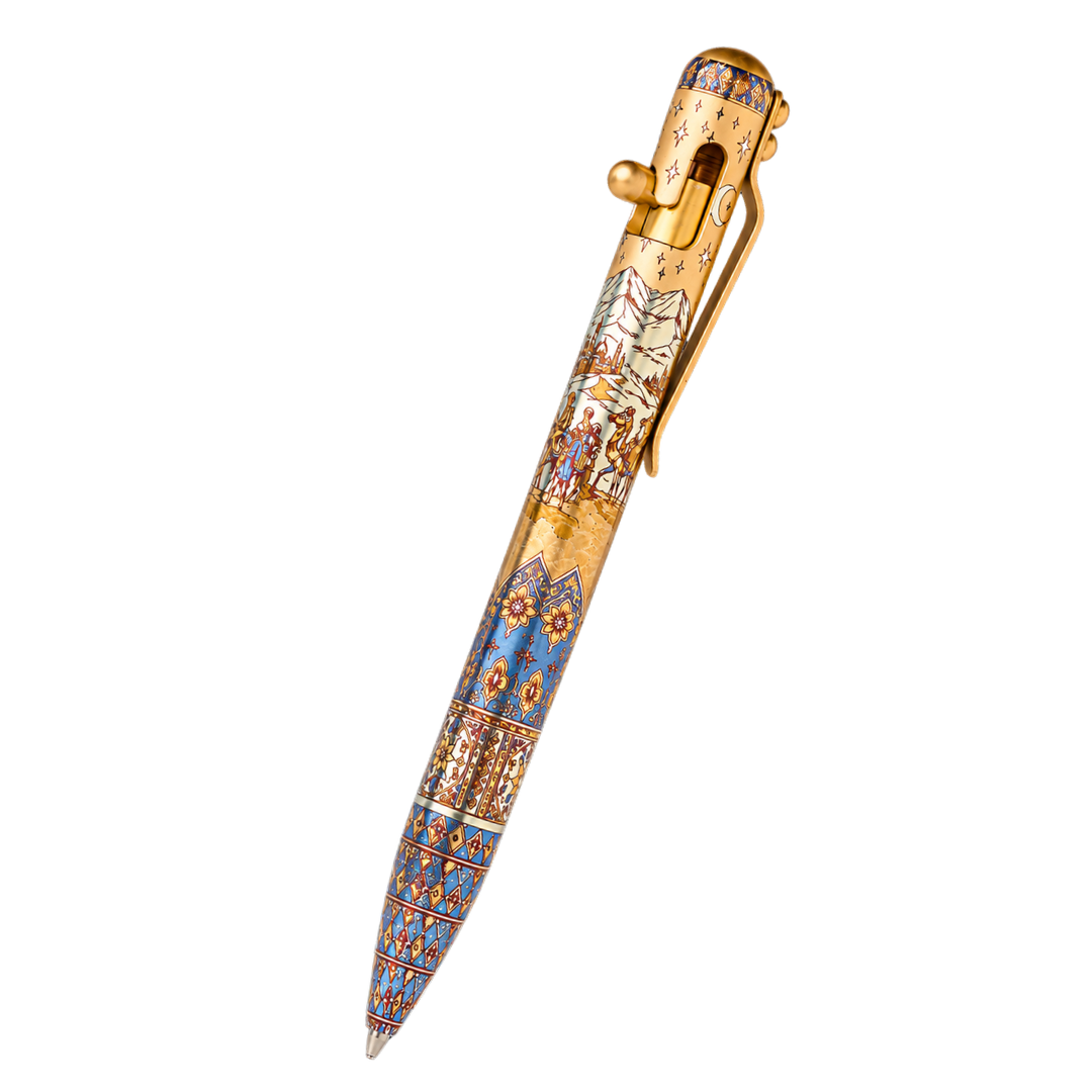 THE DESERT ODYSSEY - TITANIUM - BASTION® BOLT ACTION PEN (PRE-ORDER)