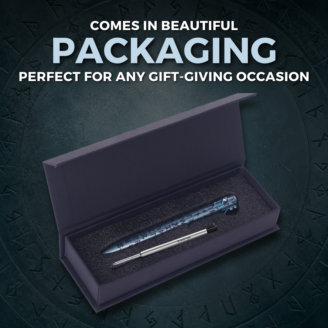 THE LOST ALPHABET - TITANIUM - BASTION® BOLT ACTION PEN (PRE-ORDER)